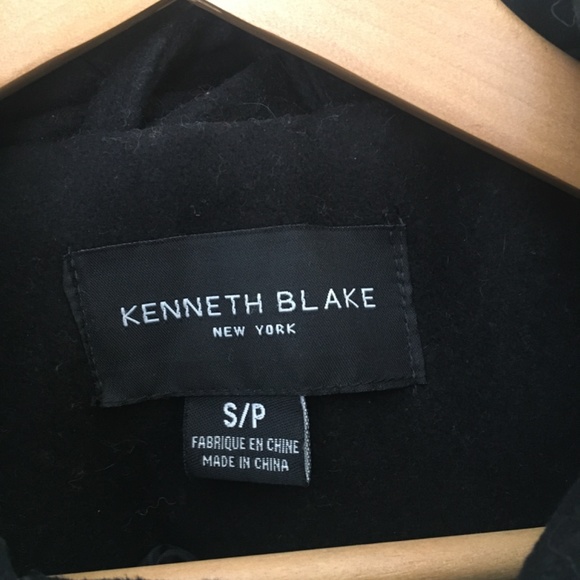 Black Pea Coat - Picture 5 of 7